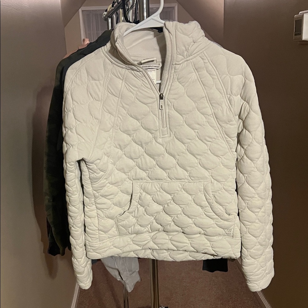 Avalanche Women's Quilted Off-White Puffer Jacket